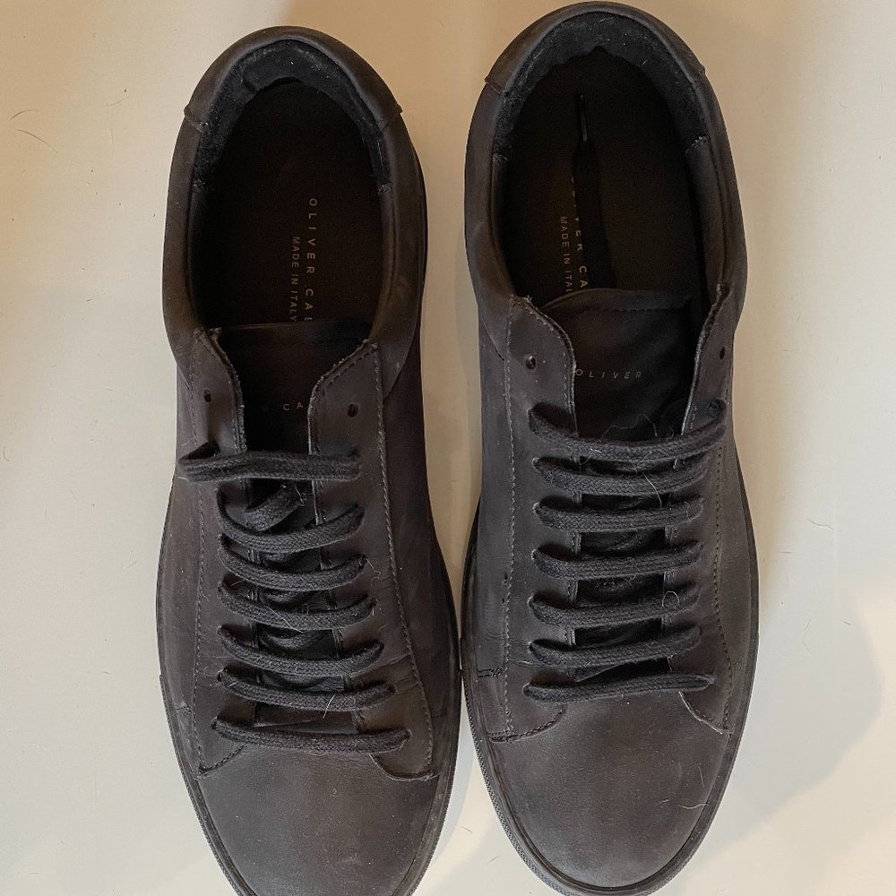 Black Leather Oliver Cabell Shoes Size 9